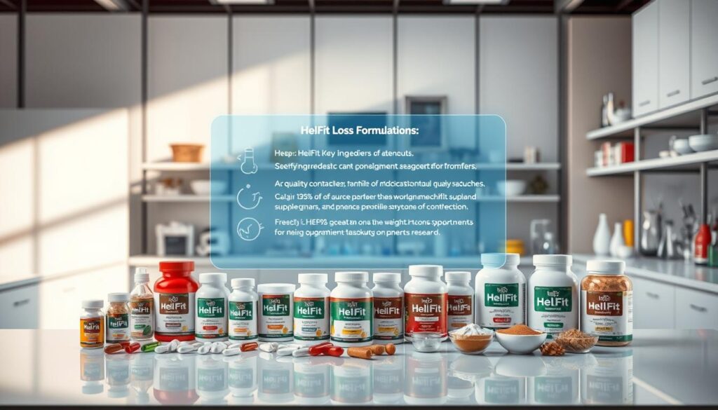 weight loss supplement formulations